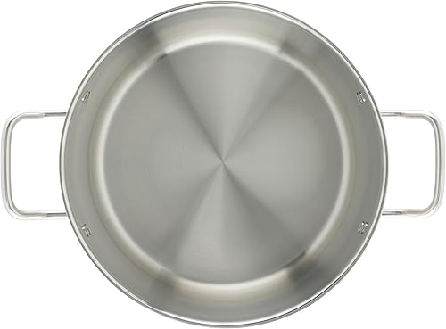 Vista 25 de Winware cacerolas de acero inoxidable, Plateado