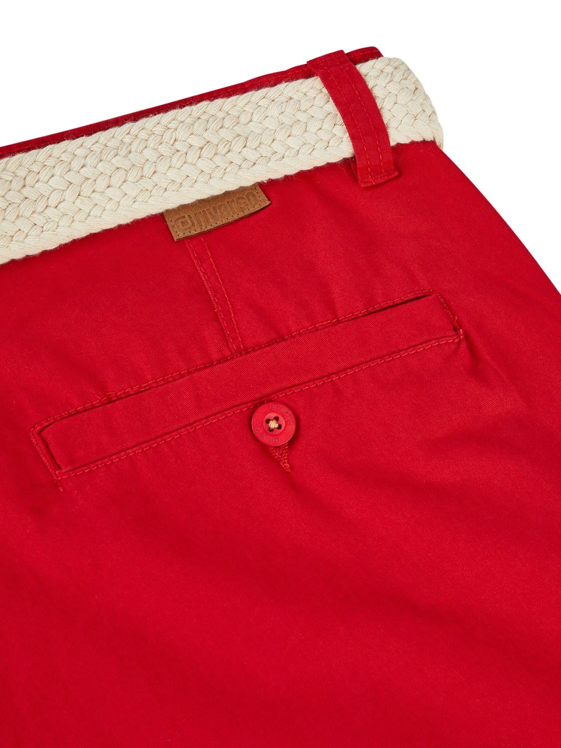 riverso RIVHenry Pantalones Cortos Chinos Bermudas Pantalones Cortos, 98% algodón, Azul, Claro Azul, Marino, Rojo, Verde, Naranja, Beige, Gris, W30 - W42