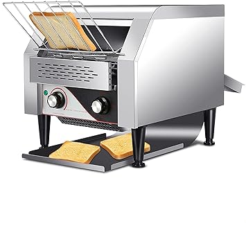 Shoppers Hub PNQ Heavy Duty 2250W Electric Conveyor Toaster for Toasting Heating Making Crispy Breads Bur