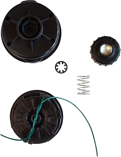 String Trimmer Head Replaces Homelite DA03001, DA 03001; John Deere UP06761, Stens 385-256; Compatible with ST155, ST165, ST175, ST285 Fits 3/8-inch Outside Diameter shafts