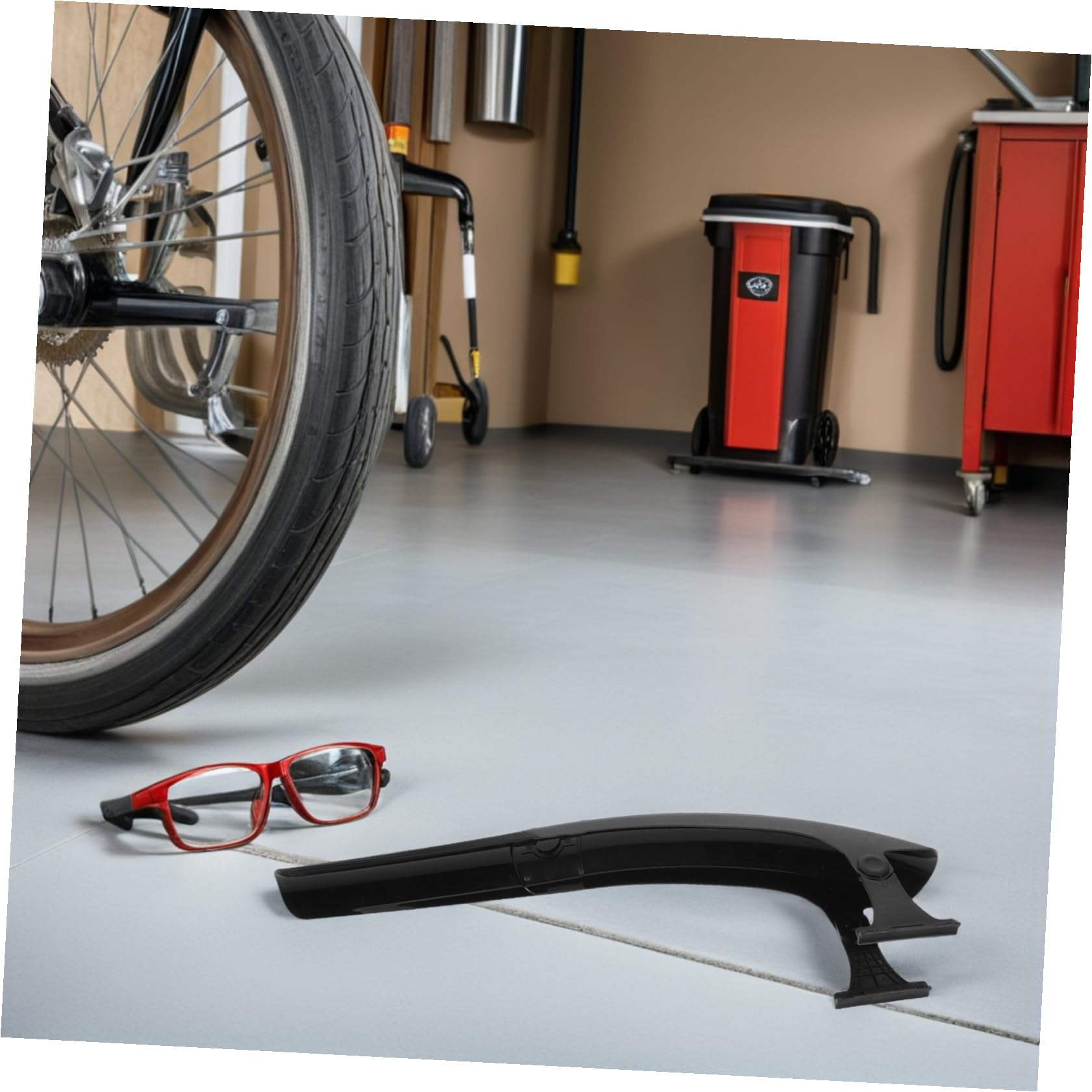 GARVALON Verstellbares Mountainbike Schutzblech und Verlängerte Spritzschutz Kotflügel Vorne Hinten Werkzeugfreie Schnellmontage Kompatibel mit Mountainbikes Universeller Regenschutz