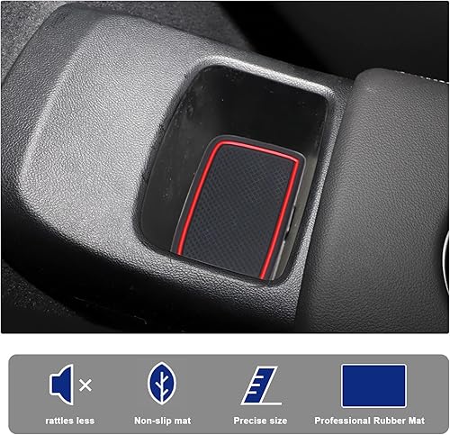 Vista 2 de YEE PIN Supra - Alfombrillas antideslizantes para Supra (J29/DB) 2020 2021 2022, alfombrillas para guantera, alfombrillas para Supra 2020, 2021