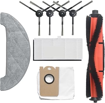 McbeAn Replacement Parts Compatible for XIAOMI Compatible for VIOMI S9 Robot Vacuum Cleaner Bags Colletion Cleaner Mops Side Brushes Hepa Filter AccessoriesZH2