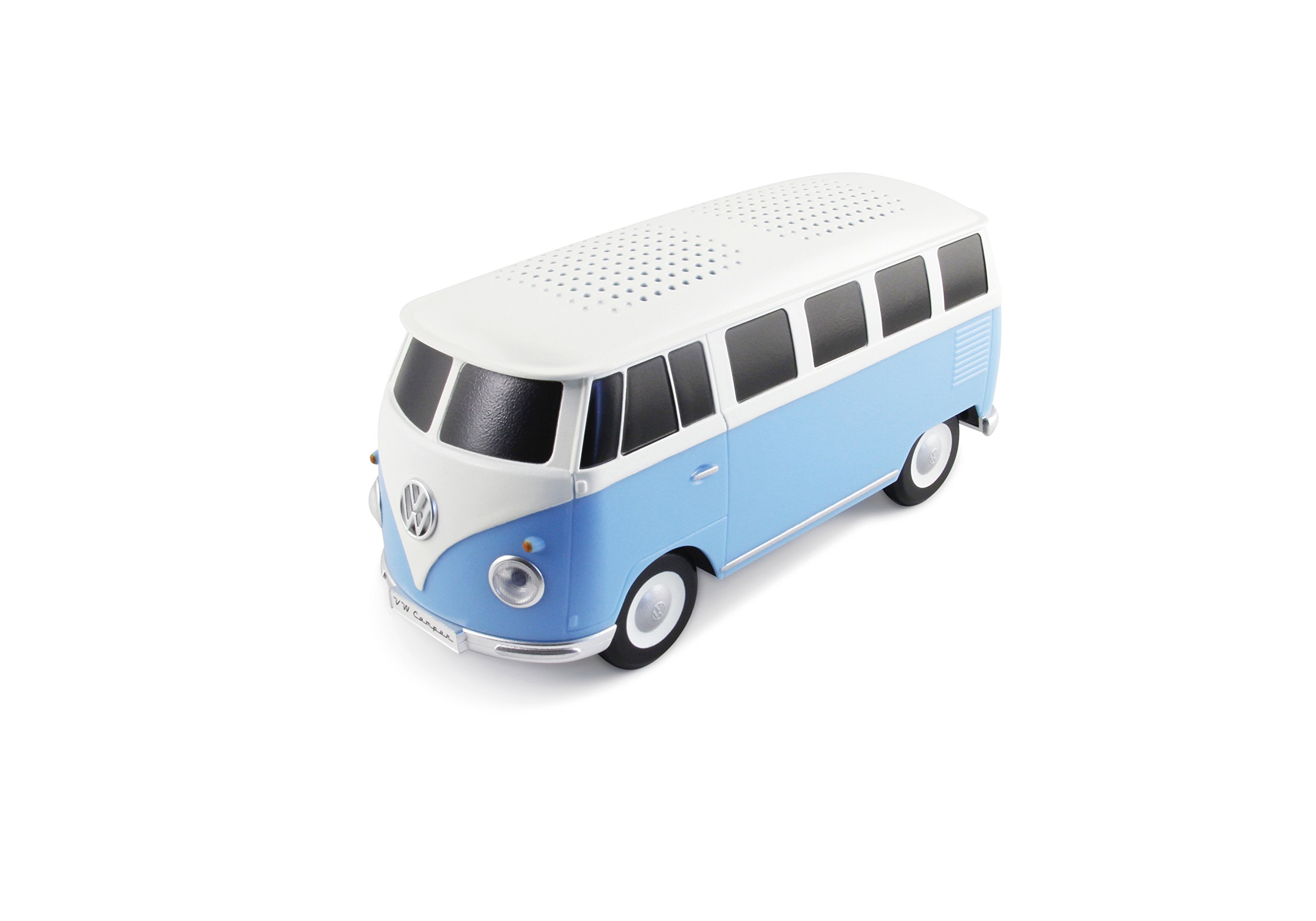 Sponsored Ad – BRISA VW Collection - Volkswagen Portable Bluetooth Speaker Wireless Box with rechargable battery T1 Bus Campervan (Scale: 1:20/Classic Bus/Blue)