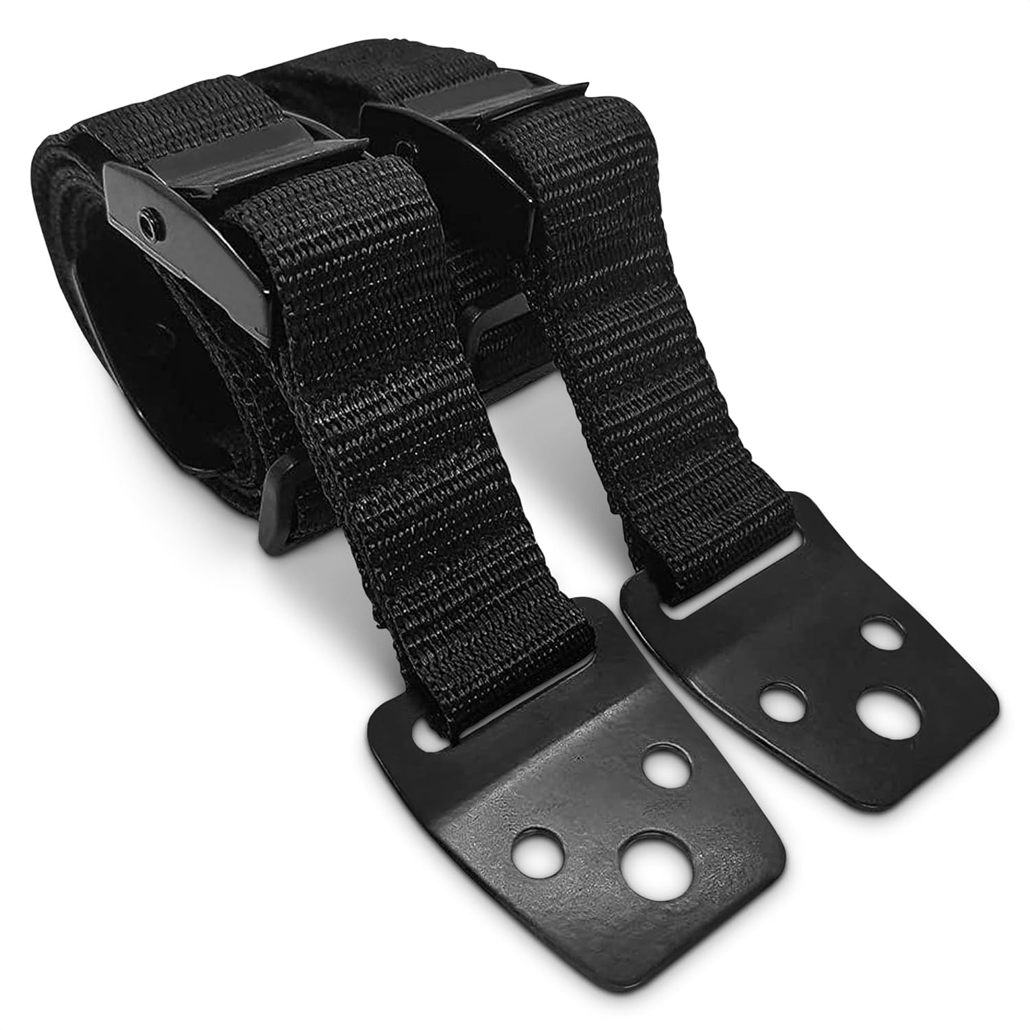 Amazon.com: Black Anti Tip TV Safety Straps - Wall Mount TV Bracket ...