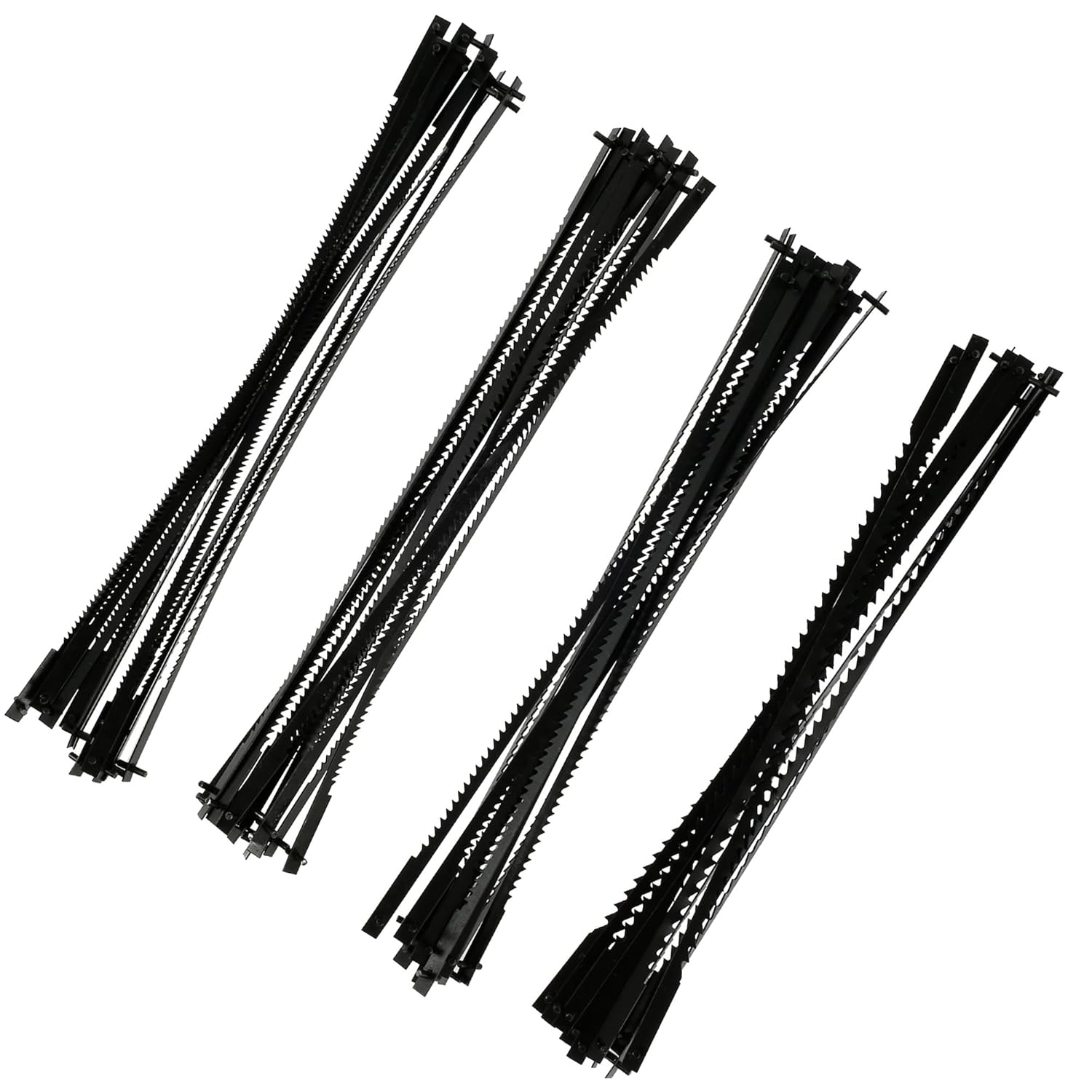 5 Inch Scroll Saw Blade Pin End,Replacement for Wen 3921, Craftsman, Dremel, Delta, Penn State, Ryobi and All 15in.and 16in.Scroll Saw - (10/15/18/24 TPI) (240pcs)