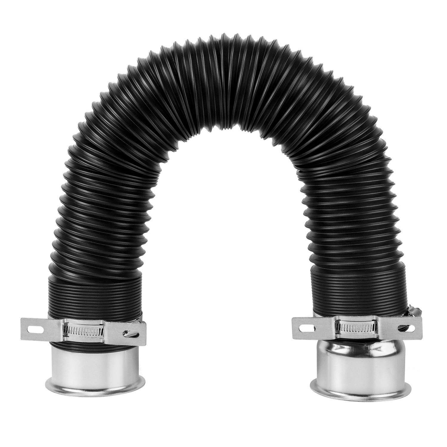 Buy QWORK 3" Air Duct Hose, Extendable to 393/8”, Adjustable Universal