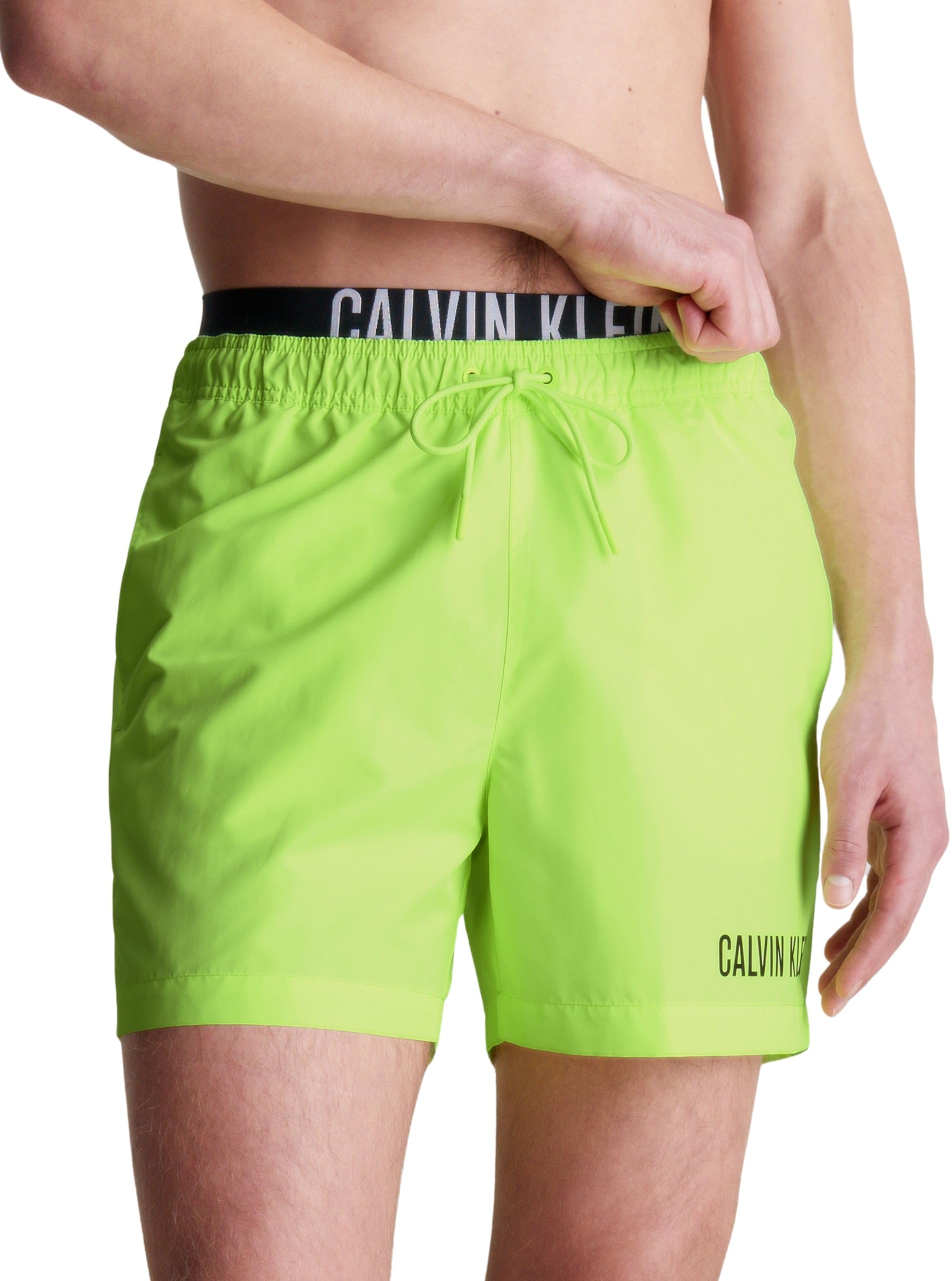 Calvin Klein Bañador para Hombre Medium Double Pernera Media