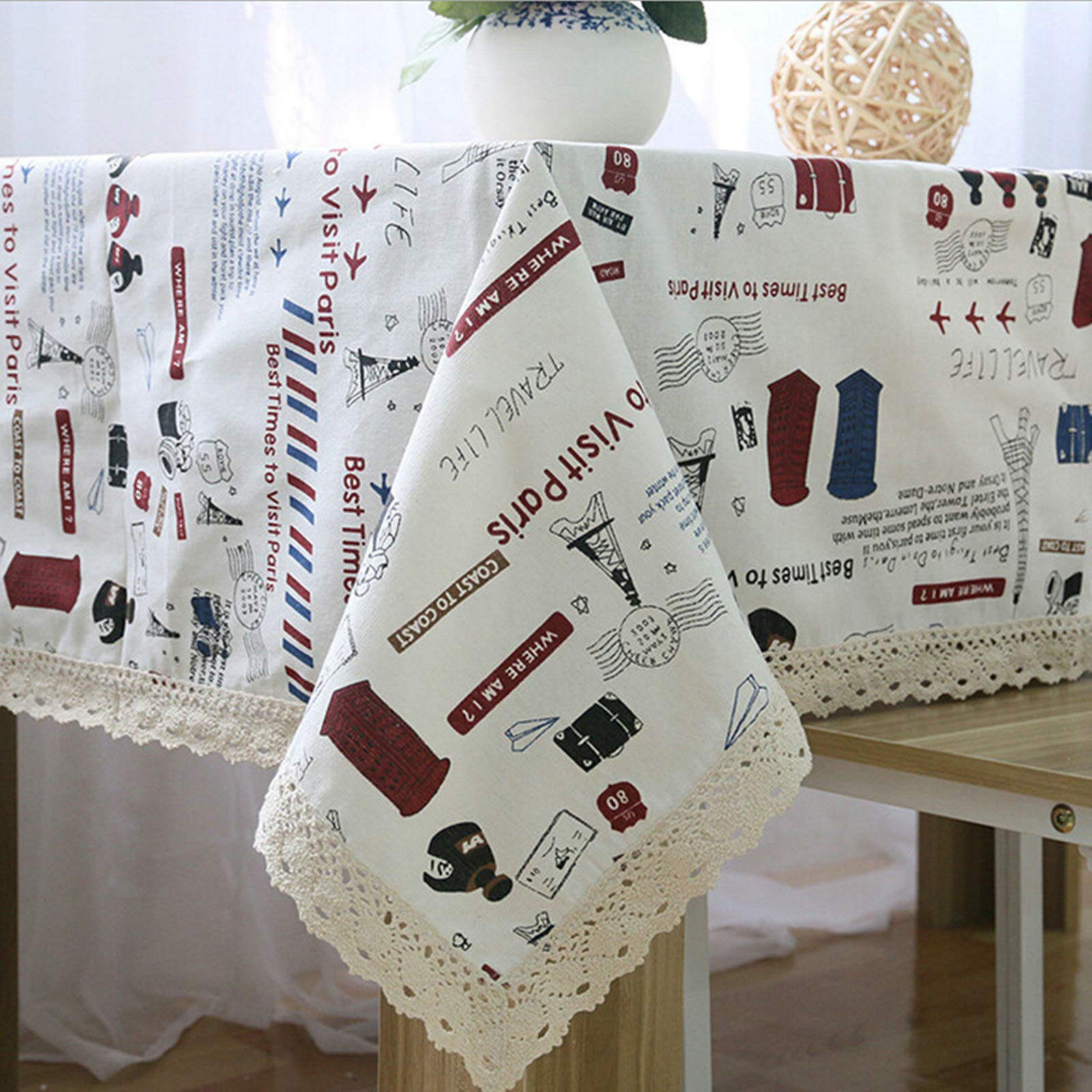 Nappe picnic en coton lin moderne pour vos sorties en plein air