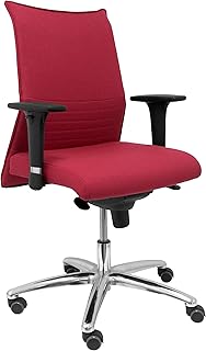 Piqueras Y Crespo (PIQU7) Sillón Albacete confidente Bali Granate hasta 160 kg Sillas de Oficina, Talla unica