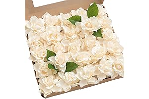 Ivory Flowers Artificial Cream Flowers For Decorations