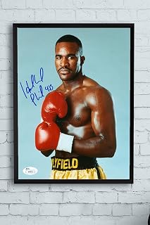 Postermanya (pster10950) Evander Holyfield Dövüş Çerçeveli Tablo (30 X 40cm)