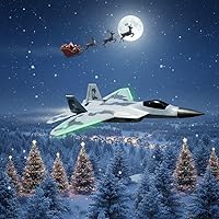 Vista 5 de Avión RC Jet Extra con 3 Baterías, Avión de Control Remoto 2025 Regalo de Navidad - Nuevo Modelo de Aviones Luz LED Avión de Combate Juguete