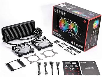 未開封 XPG 240mm簡易水冷 LEVANTE240 Amazon | XPG LEVANTE 240 簡易水冷CPUクーラー ARGB 発光 120mm