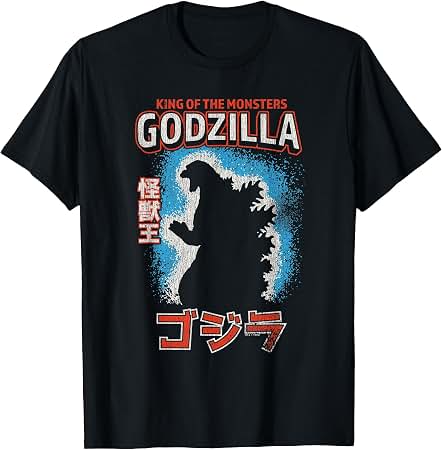 Amazon.com: Godzilla King of Monsters Atomic Beam T-Shirt