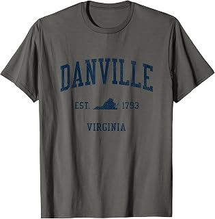 Danville VA Vintage Athletic Sports JSN1 T-Shirt
