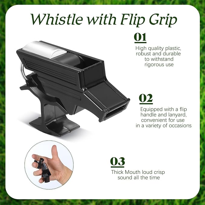 Set 2 Silbatos de Entrenador con Grip Relaxweex miniatura 4