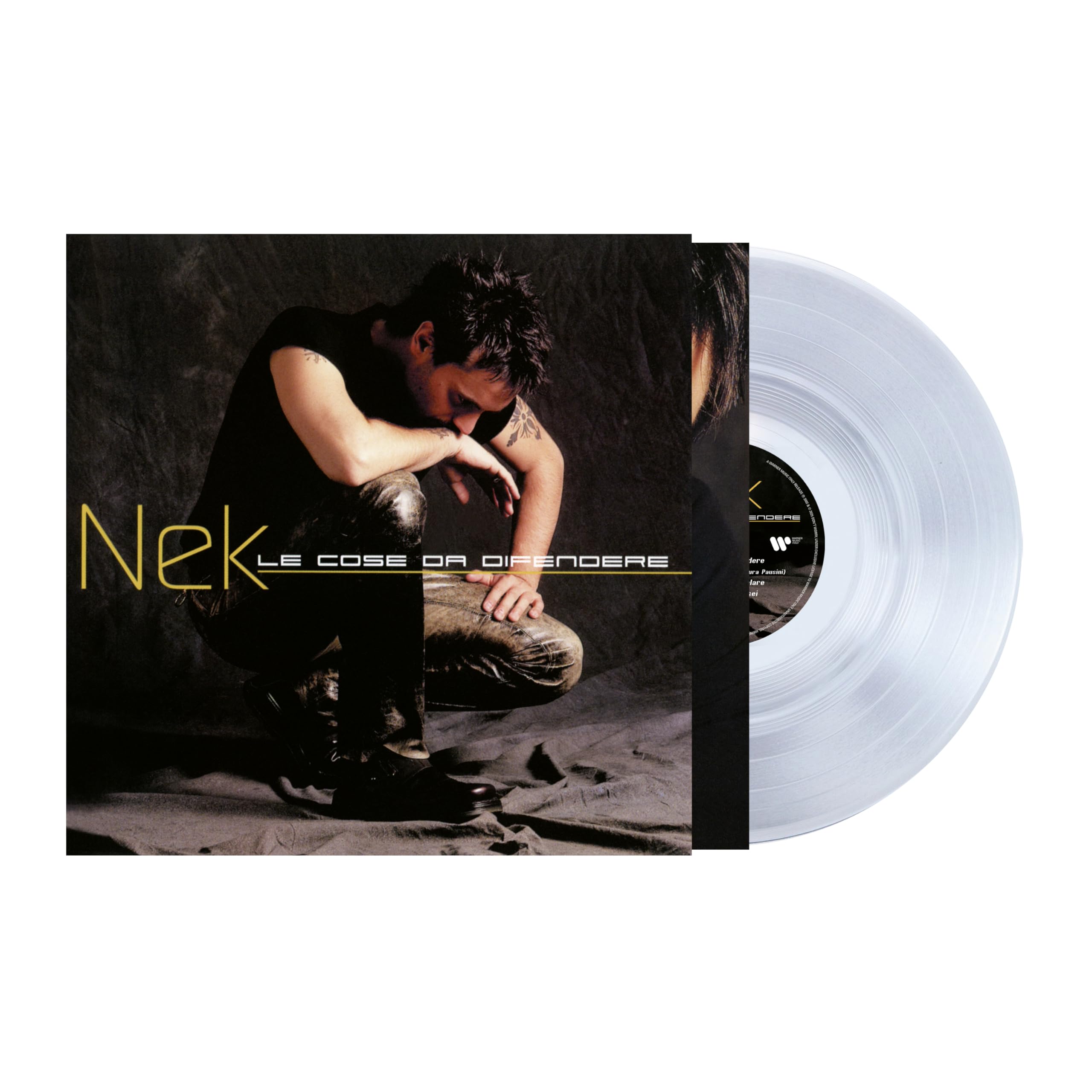 Nek The Things To Defend Vinyl LP Transparent Crystal New And Sealed