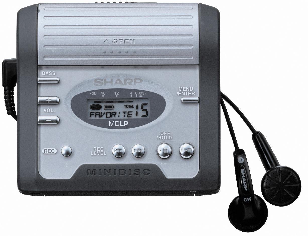 Sharp MDMT280E Portable Mini Disc Player : Amazon.co.uk