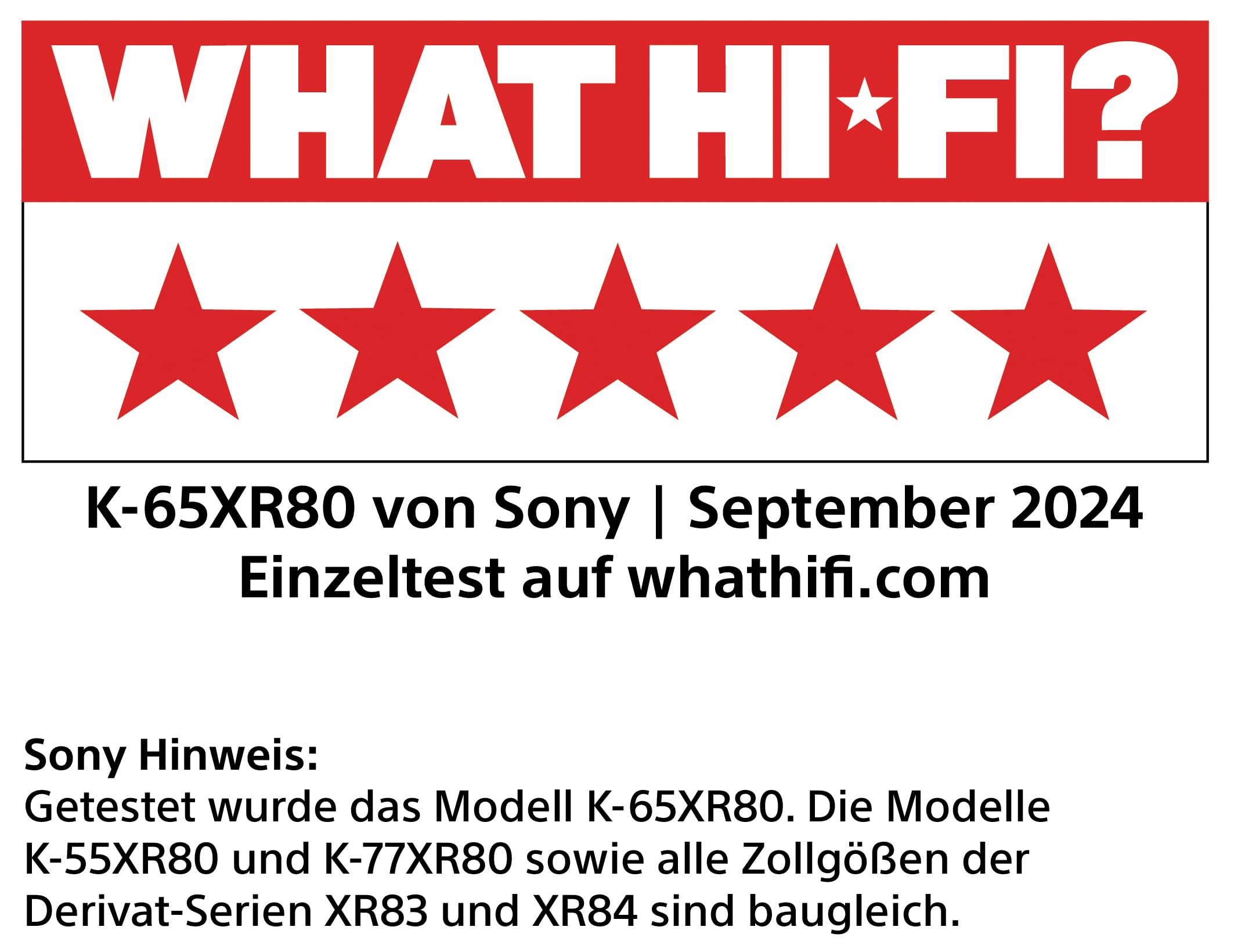 Sony BRAVIA 8 OLED 55 Zoll 4K HDR Google Smart TV | Gaming Features,IMAX Enhanced, Dolby Vision Atmos, Chromecast, Apple AirPlay, 120Hz 55XR80