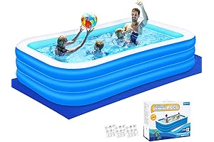 Inflatable Air Pool for Kids and Adults