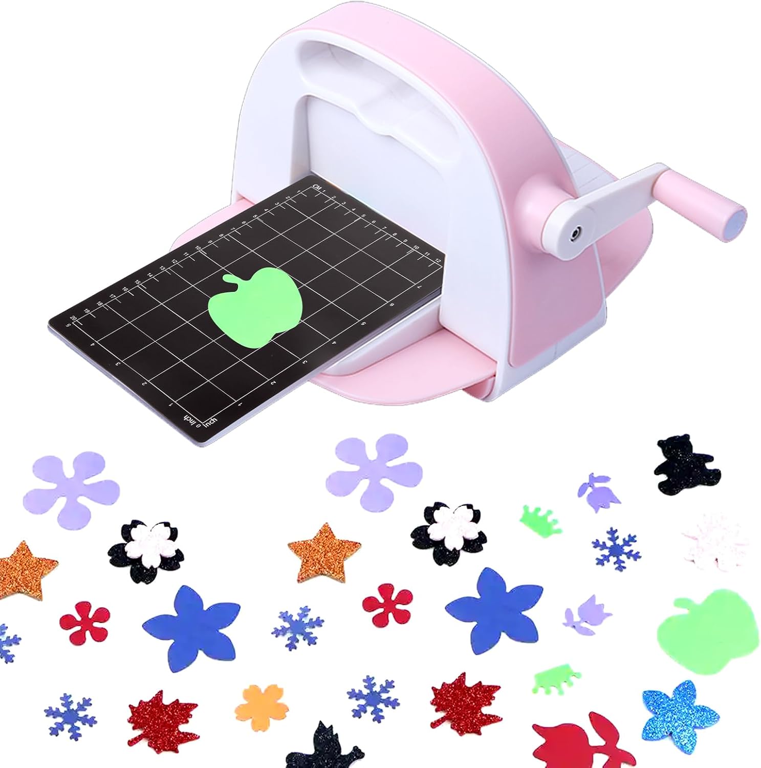 2 Pcs 6'' x 9" Magnetic Cutting Shim, Grid Magnetic Shim Embossing Machine Die Pads with Card Size, Black Sheet Grids Die Cutting Machine Accessories for Die Cutter