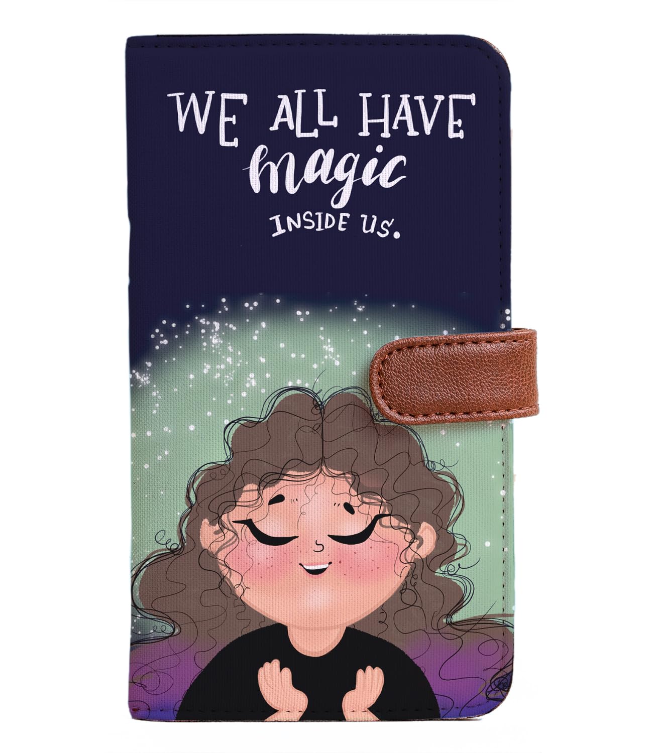 Kalankit Passport Wallet for Women | Vegan Leather Bi-Fold Long Wallet & Travel Purse | Christmas Gift for Her, Secret Santa Gifts for Women | New Beginnings Kalankit Passport Wallet for Women | Vegan Leather Bi-Fold Long Wallet & Travel Purse | Christmas Gift for Her, Secret Santa Gifts for Women | New Beginnings