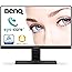 BenQ GW2280 22 Inch 1080p Eye Care LED Monitor, Anti-Glare, Dual HDMI, B.I. Sensor for Home Office - Black