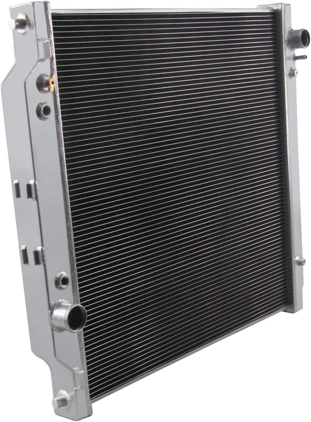 ALLOYWORKS All Aluminum Radiator for 2003-2007 Ford F250 F350 F450 F550 Super Duty 2003-2005 Ford Excursion 6.0L Turbo Diesel Powerstroke Engine
