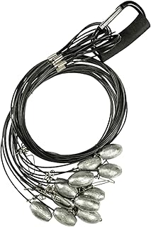 Avery GHG QuickRig Texas Rig Decoy Anchor System with 400 lb Mono Line, Floating Carabiner & Duck Egg Weights for Waterfowl Hunting