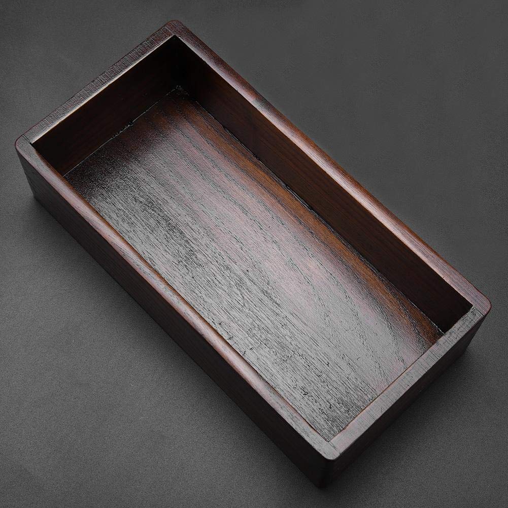 Boîte à bento japonaise double couche en bois pour enfants et adultes, style vintage, pour pique-nique, bureau, école, randonnée, camping
