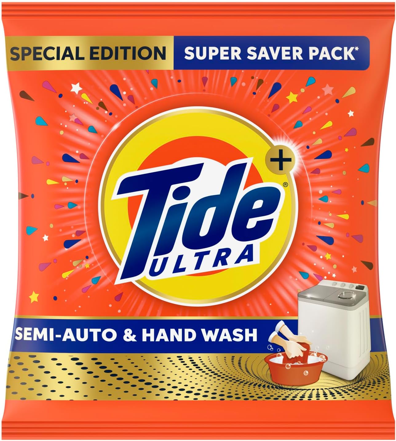 Ultra 3 in 1 Clean Detergent Washing Powder, 3 kg + 1 kg Free = 4 kg