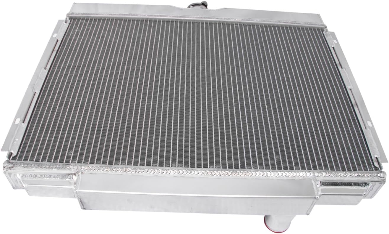Aluminum Radiator for Ford 67-69 Fairlane Ranchero/67-68 Falcon/67-70 Mustang/68-70 Mercury Cougar XR7 V8 3 Row Radiators