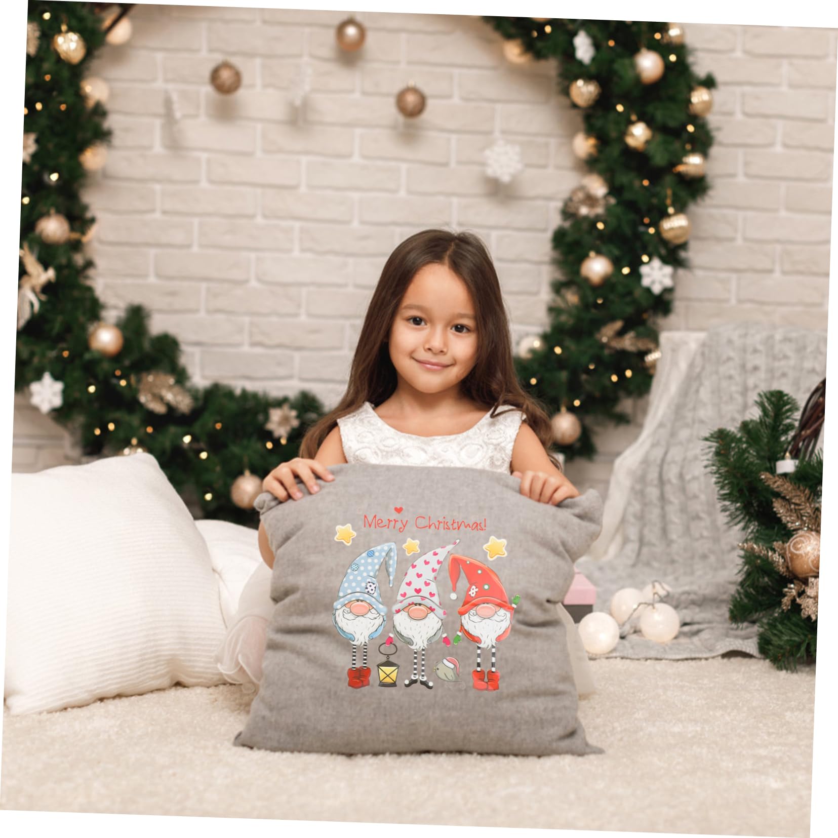 STOBOK 32pezzi Toppe GNOME Termoadesive per Abbigliamento Natalizio Decorazioni Stile GNOME per Magliette e Cuscini per Feste