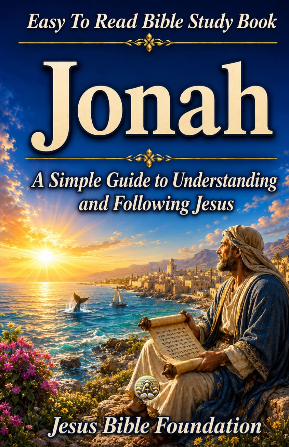 Easy to Read Bible Study Book Jonah: A Simple Guide to Understanding and Following Jesus