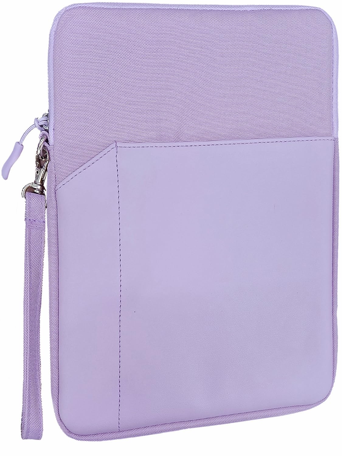 ProElite Polyester Tablet Sleeve Case Cover 12″ to 13″ for Apple iPad Air 13/Pro 13/Pro 12.9 Samsung Galaxy Tab S7/S8/S9 Plus/S7/S9 FE Plus 12.4″, Lenovo Tab P12, Microsoft Surface Pro, Lavender