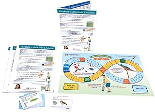 Vocabulary – Adjectives and Adverbs Learning Center Game - Grades 3-5