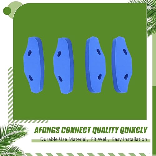 Miniatura 6 de 4PCS RC uretano parachoques delantero para Tamiya TT-01TT-02TGS 53683 OP683 51007 Parachoques actualización piezas (azul