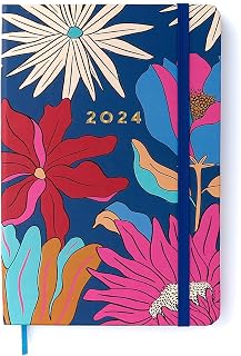 Agenda Planner Ciceros 2024 Pólen Semanal Anotações 14X21 Tropicália Azul, Cicero