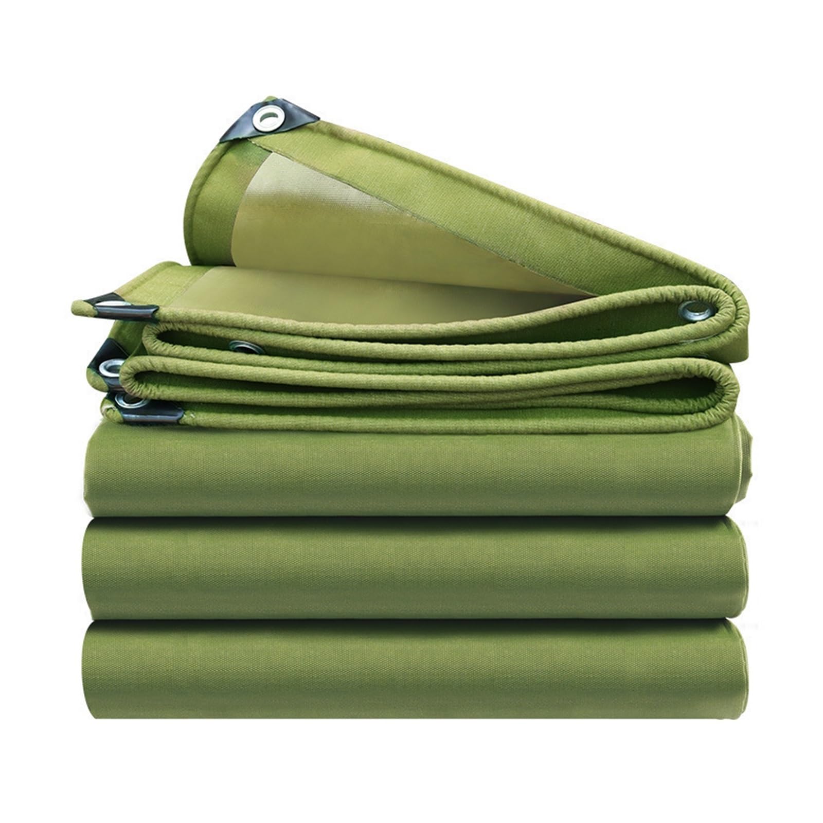 Outdoor Car Waterproof Tarpaulin Thickened Sunshade Sunscreen Rainproof Cloth Canvas Tarpaulin Home Car Dual-Purpose Tarpaulin(2mx3m x 2)