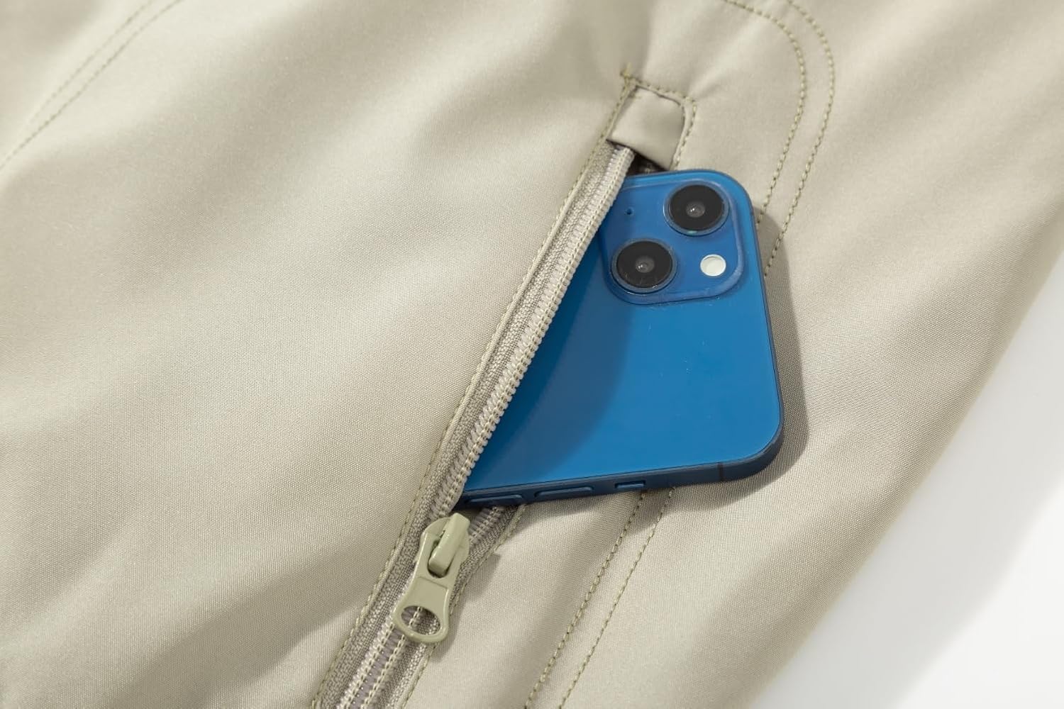 TLZC Men's Fashion Bomber Jacket Lightweight Track Windbreaker Jackets Outdoor Golf Windproof Coat - Image 4