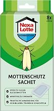 Nexa Lotte Moth Protection Sachets Pack of 8 with Geraniol Long-Lasting Effect
