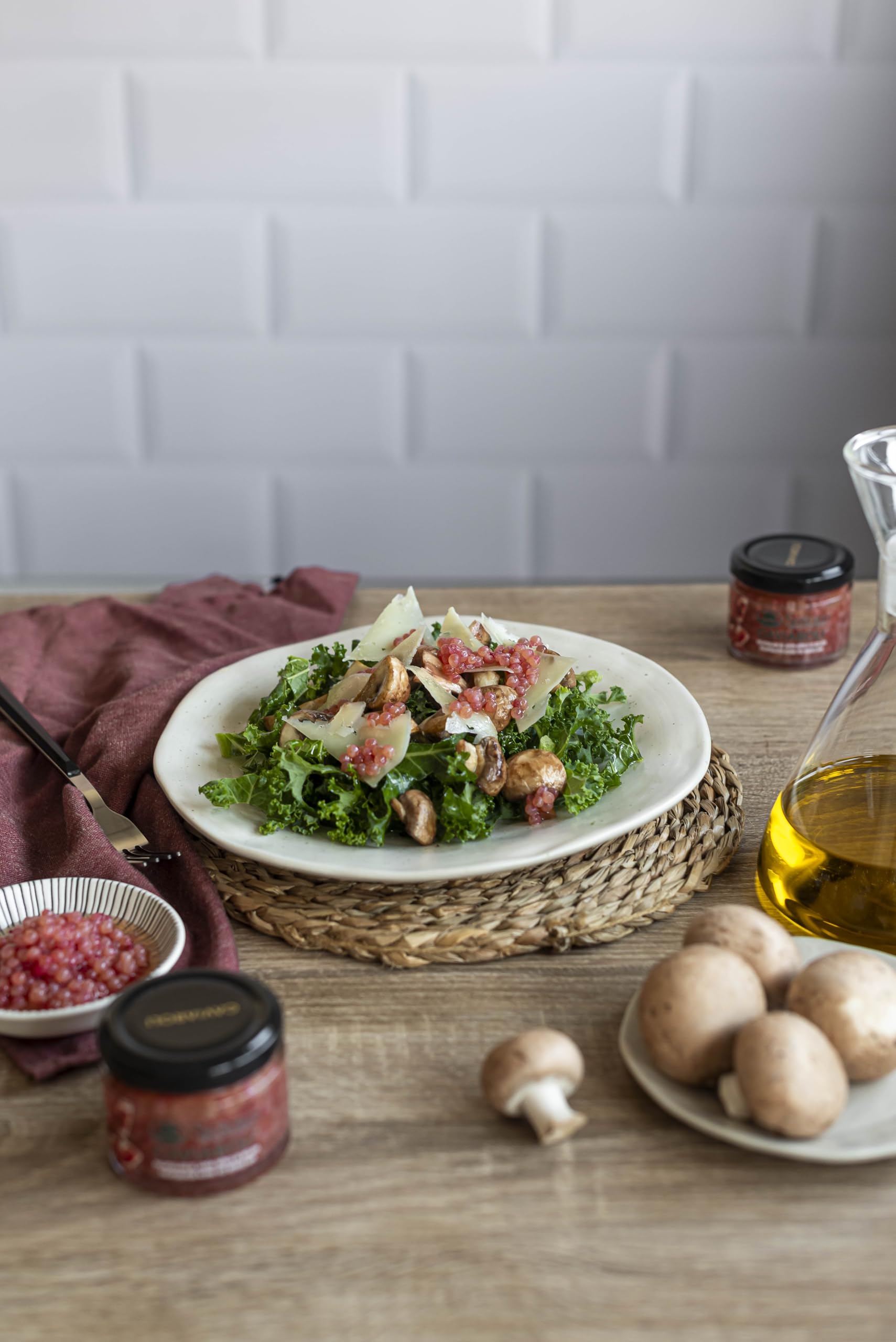 Caviaroli Perlas de Aceite de Oliva Virgen Extra sabor Jamón Ibérico de Bellota Gourmet 50 gramos