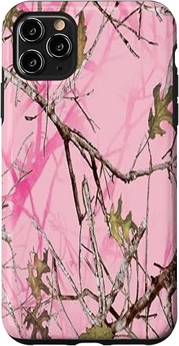 Funda para iPhone 11 Pro Max Country Pink Hunting Hunter Hunt Camo Pattern Girls Women