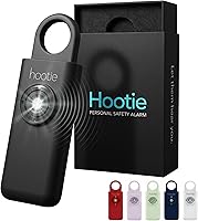 Vista 11 de Alarma de seguridad personal Hootie, alarmas personales para mujeres, hombres y niños Alarma personal - Llavero con alarma, alarma de autodefensa