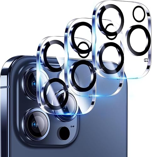 Protector de lente de cámara para iPhone 15 Pro MaxiPhone 15 Pro, modo de disparo nocturno compatible con fundas resistente a los arañazos Protector