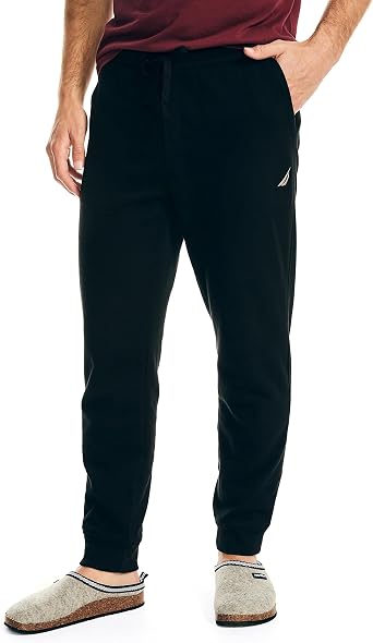 Nautica Mens Anchor Fleece Basic Joggers