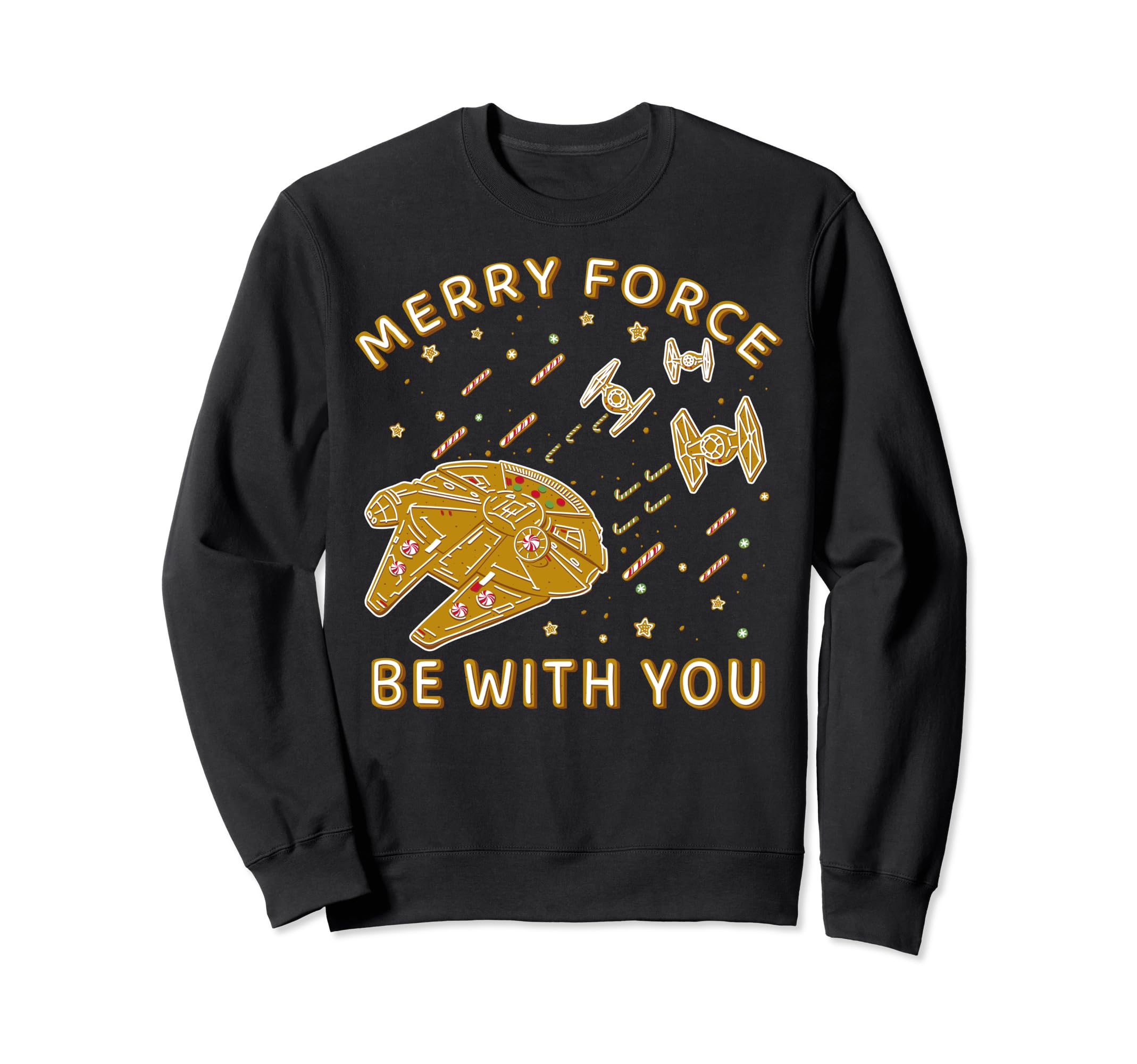 Sweat Star Wars Christmas pour eviter le pull de Noel qui gratte lors des fetes - 2