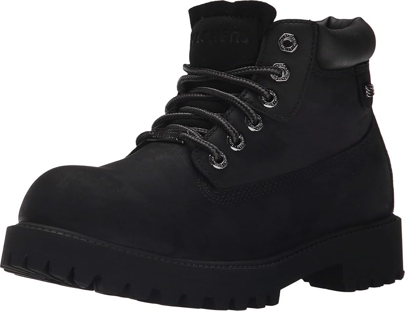 Skechers Sergeants Verdict Chukka Botas para hombre | Casual, impermeable, espuma viscoelástica enfriada por aire, cuero, con cordones