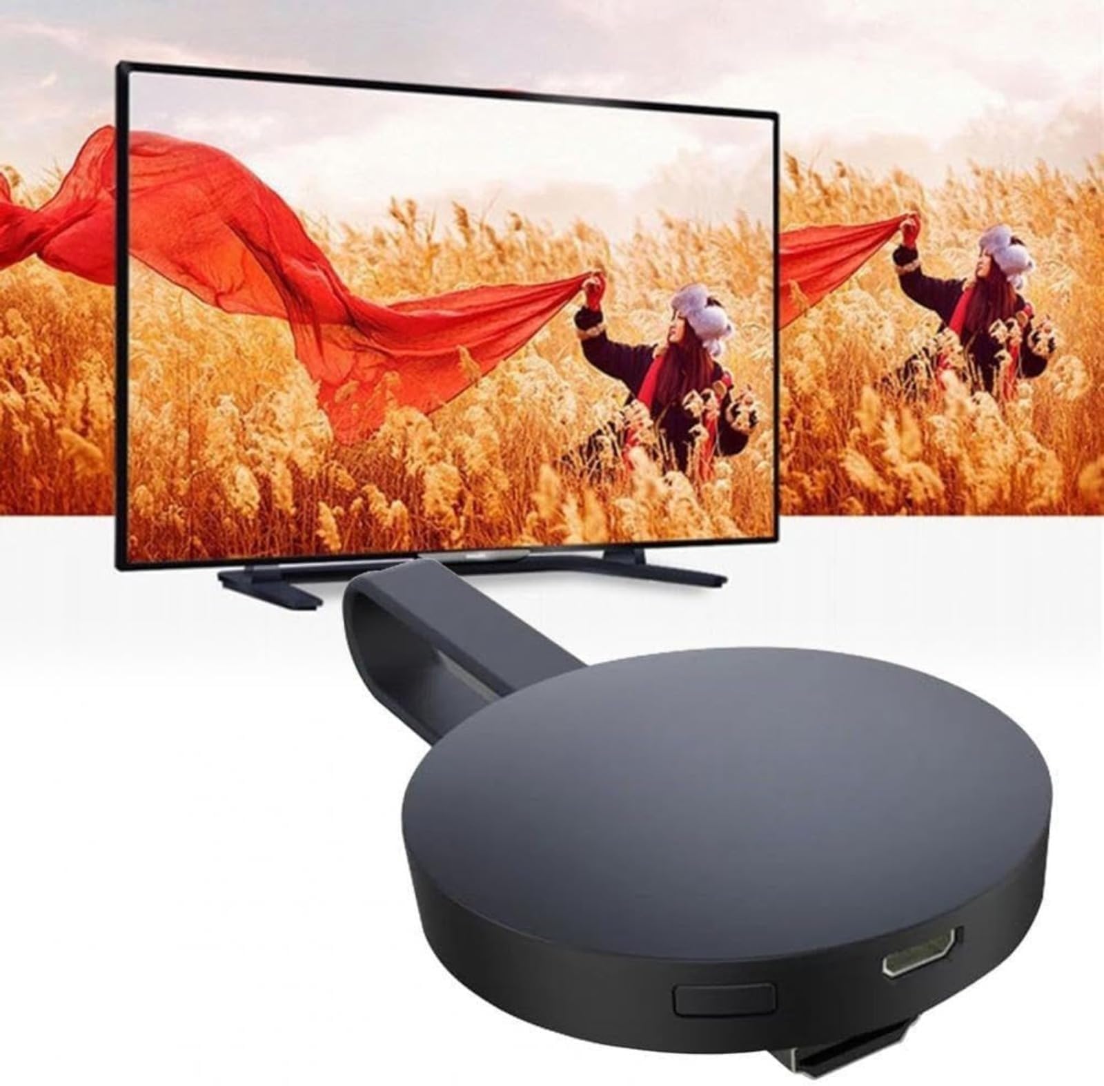 Flash Ventes Stick TV Multimédia, Dongle HDMI sans Fil pour TV, Adaptateur D'affichage sans Fil 1080P, Compatible avec Les Smartphones Android iOS